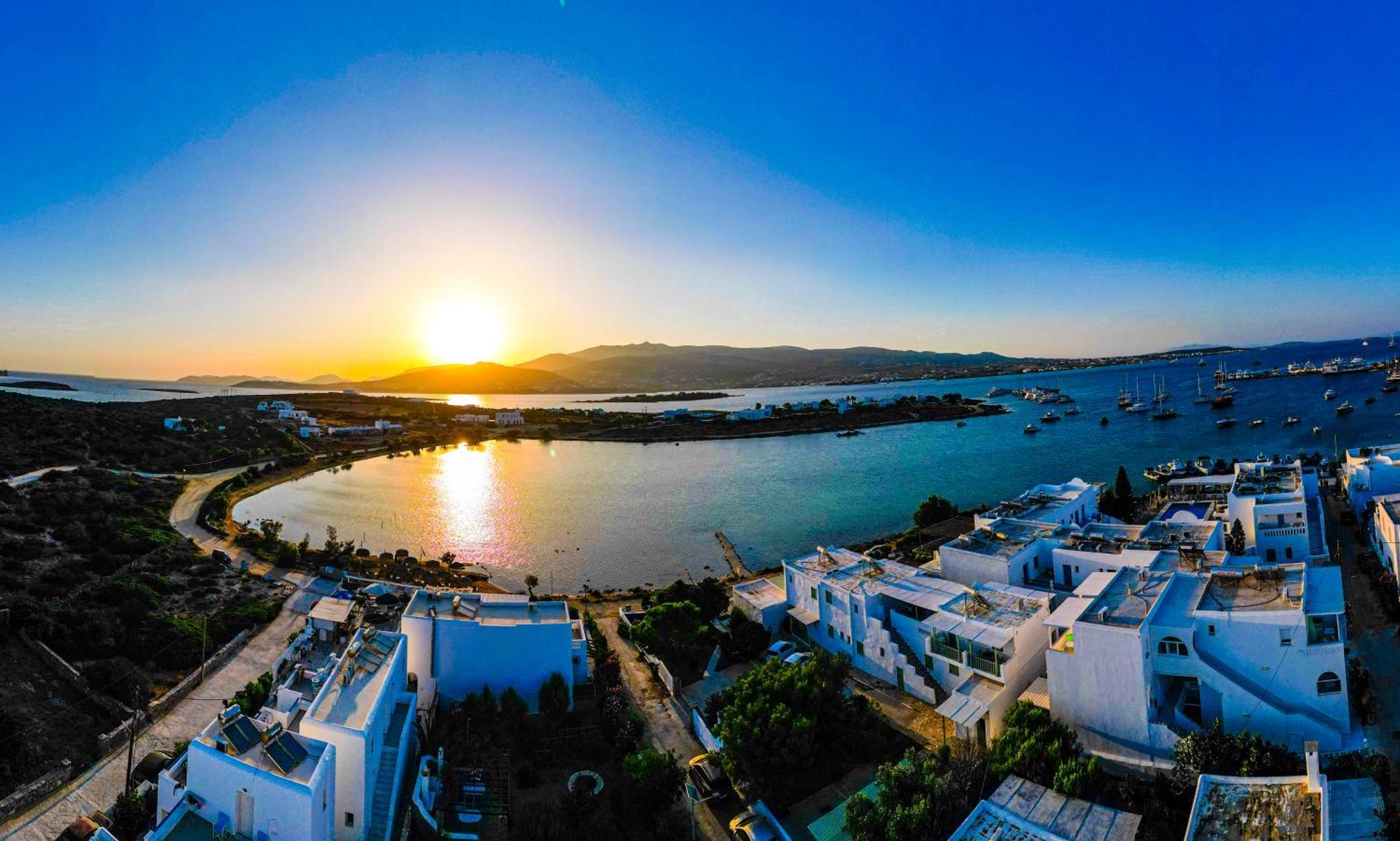 Theologos Beach Antiparos Bagian luar foto