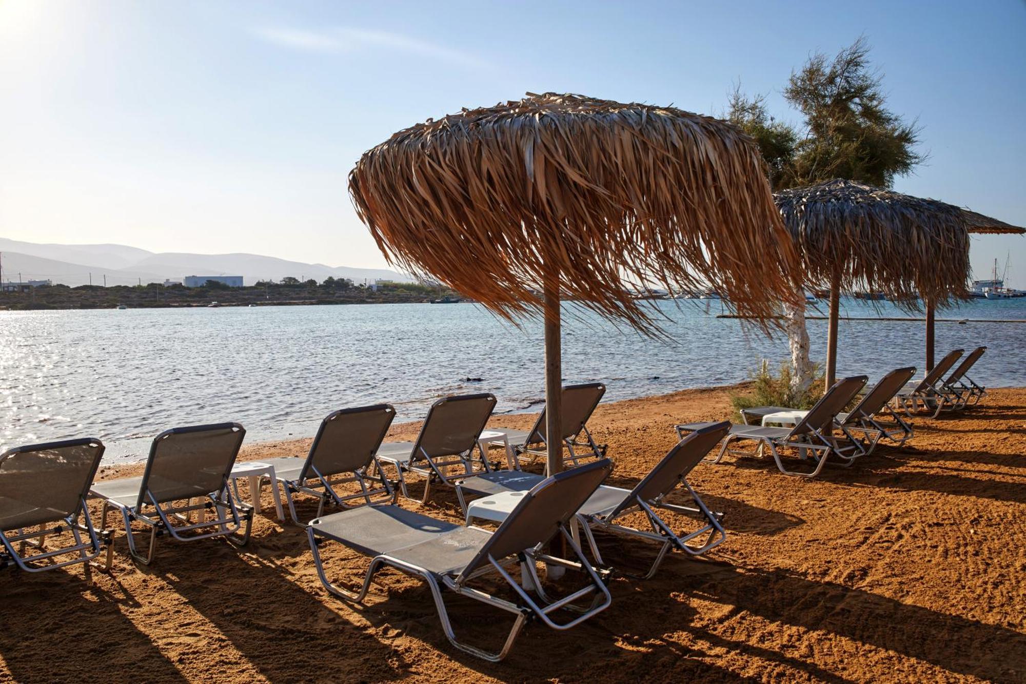 Theologos Beach Antiparos Bagian luar foto
