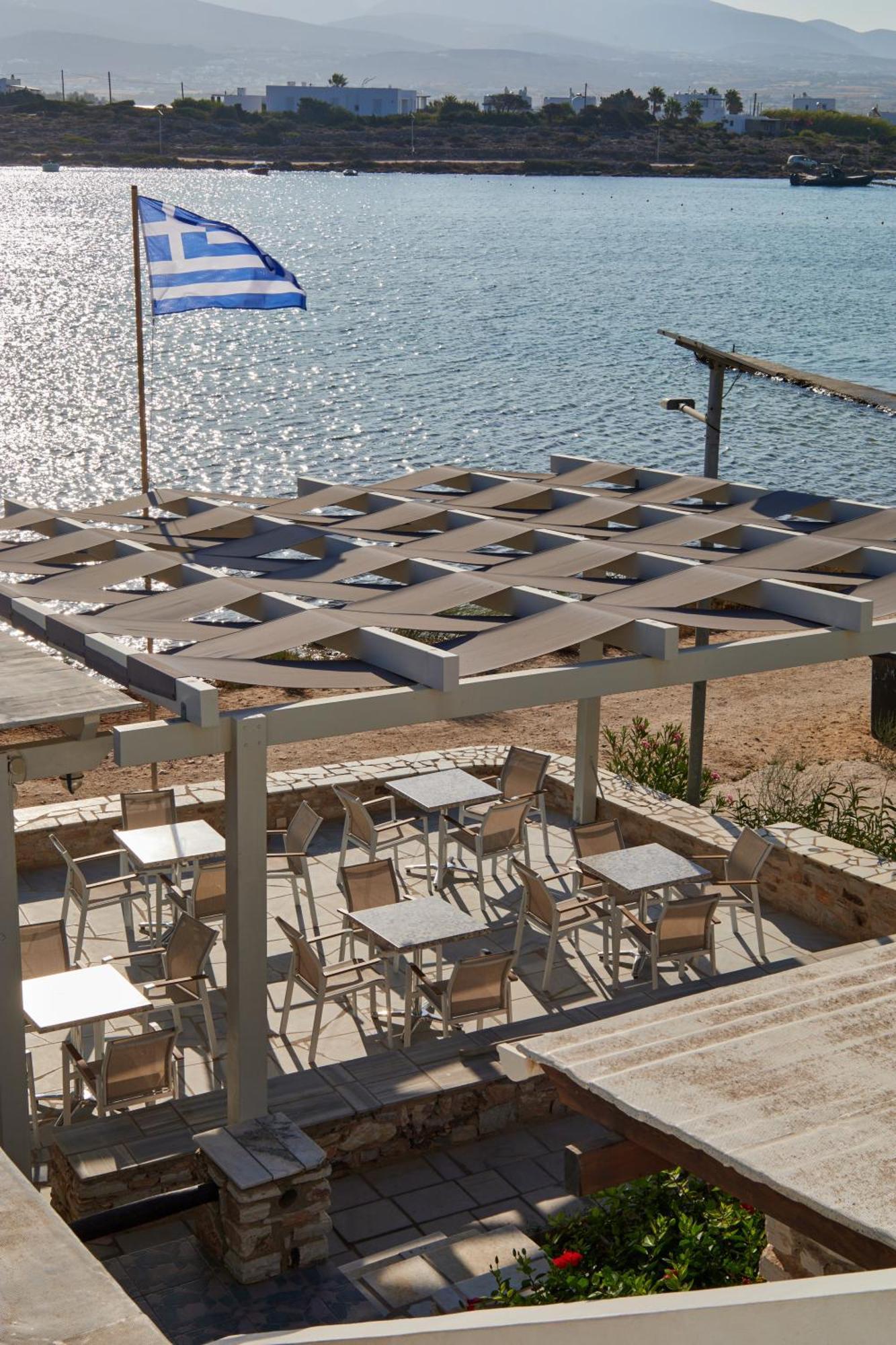Theologos Beach Antiparos Bagian luar foto