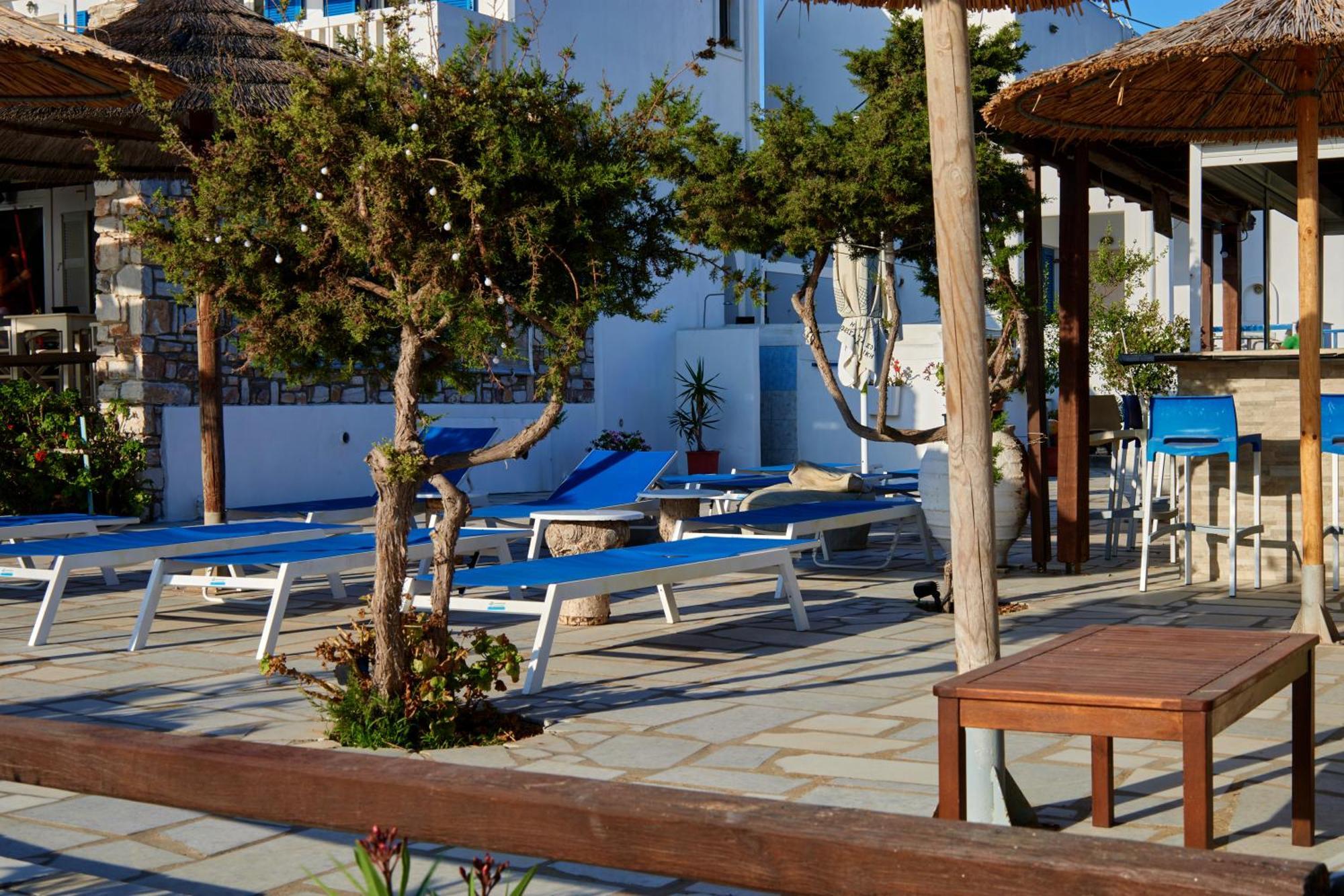 Theologos Beach Antiparos Bagian luar foto