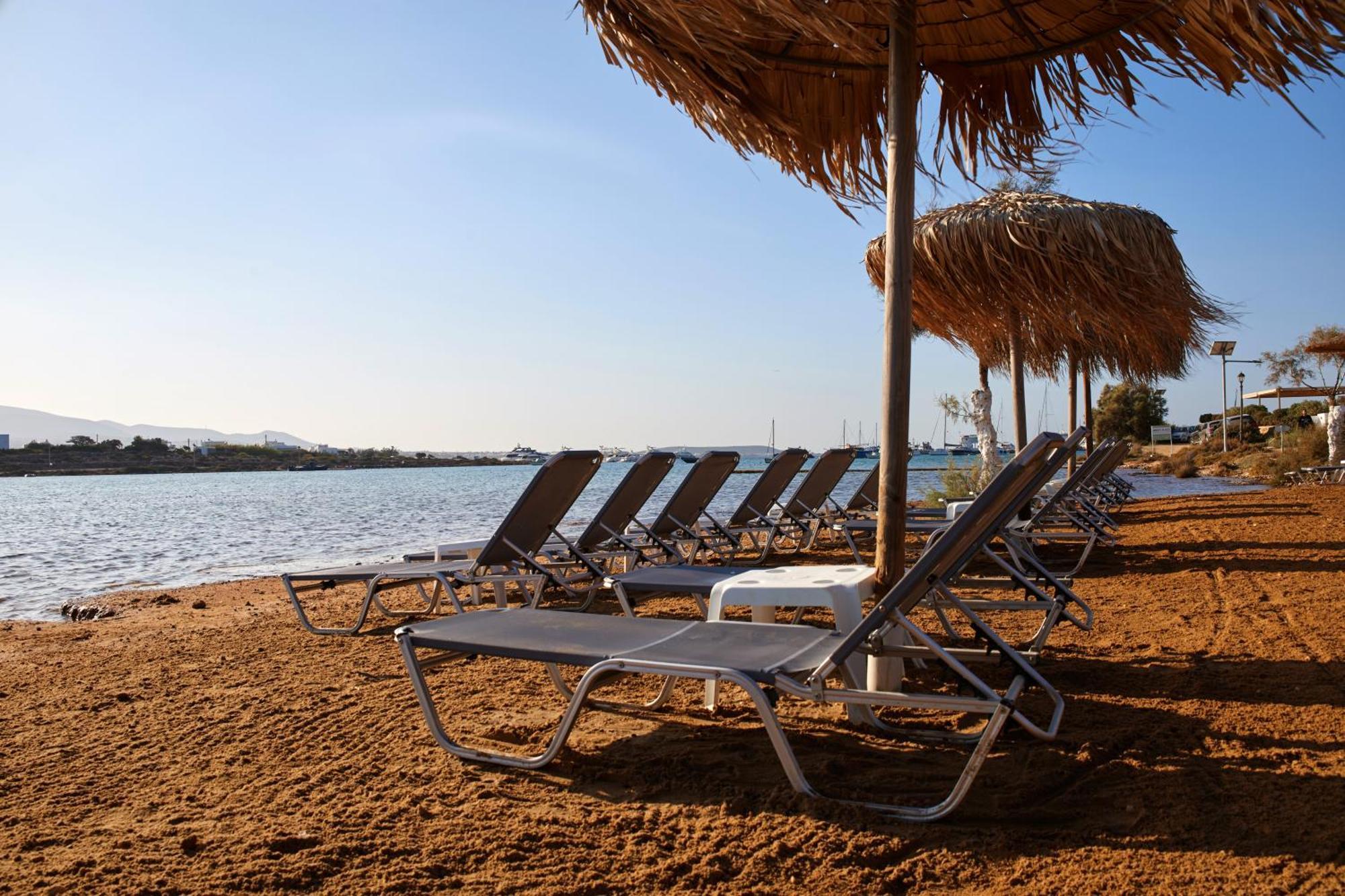 Theologos Beach Antiparos Bagian luar foto