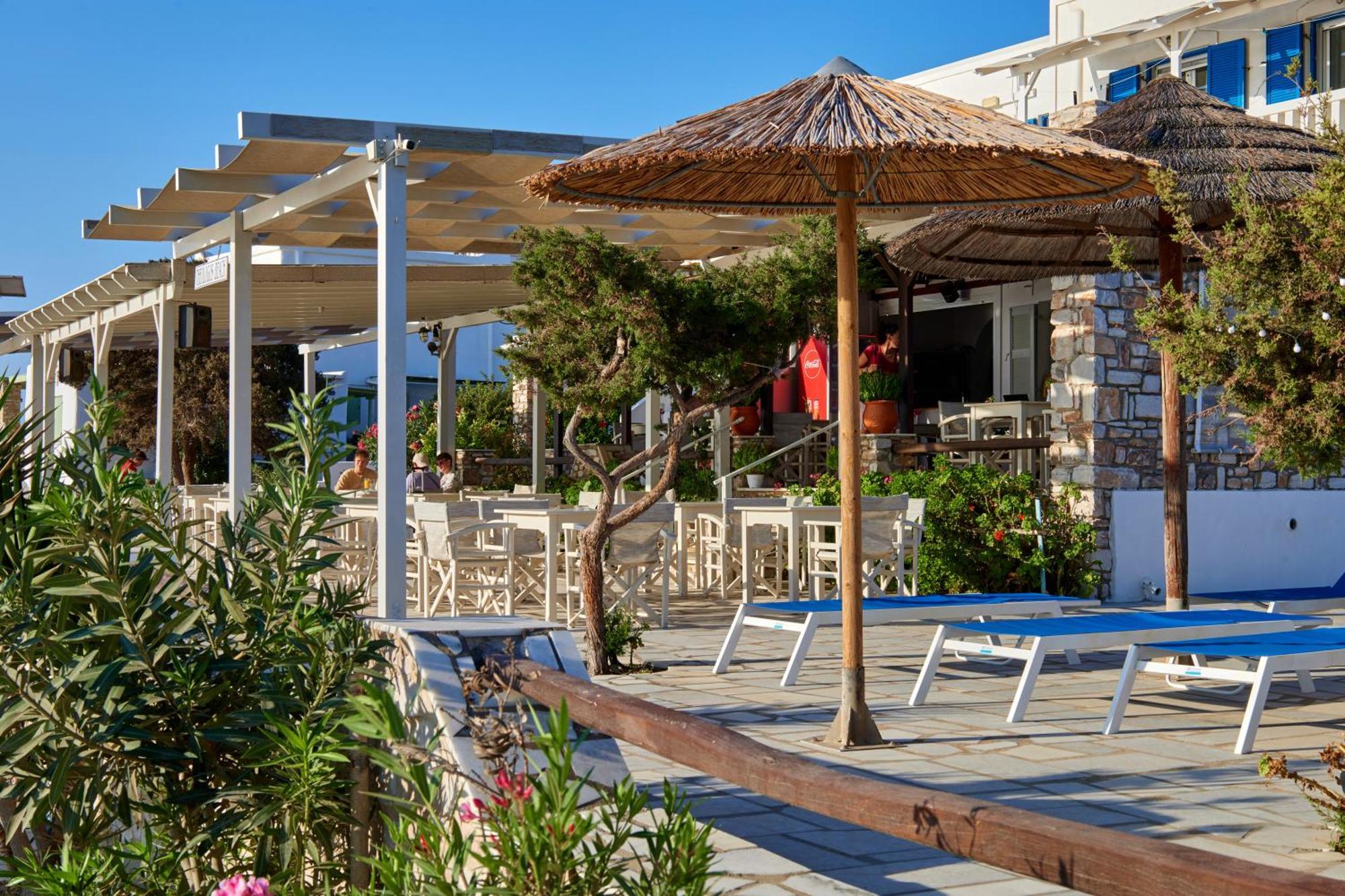 Theologos Beach Antiparos Bagian luar foto