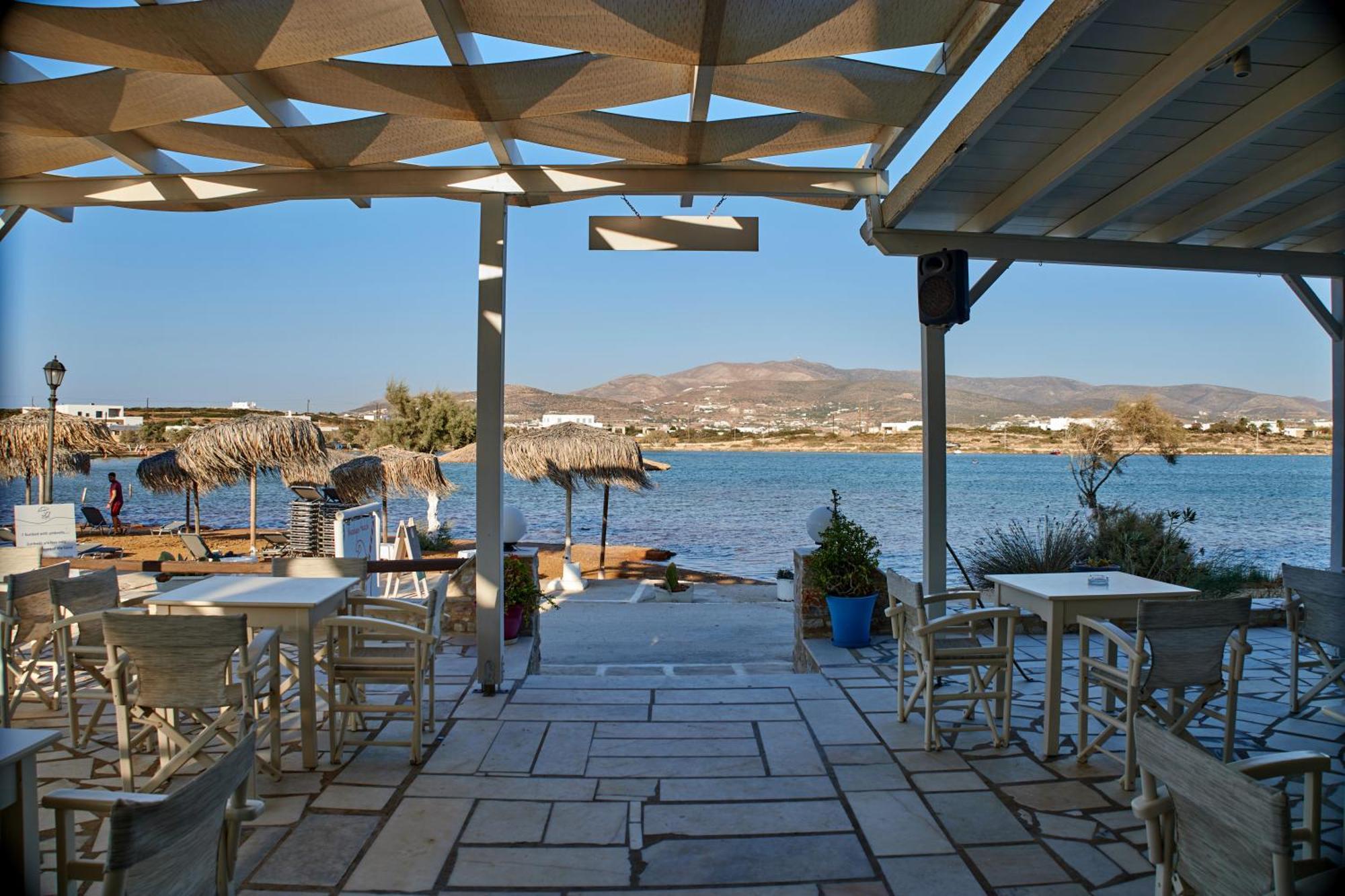 Theologos Beach Antiparos Bagian luar foto