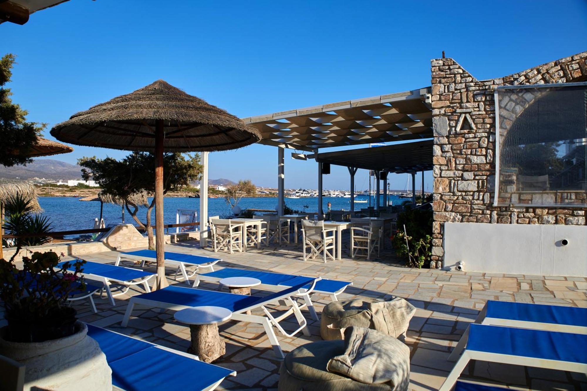 Theologos Beach Antiparos Bagian luar foto