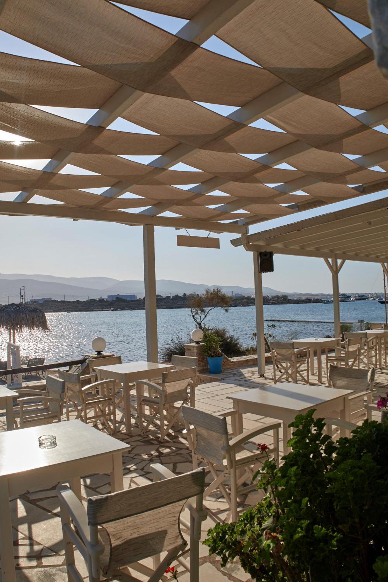 Theologos Beach Antiparos Bagian luar foto