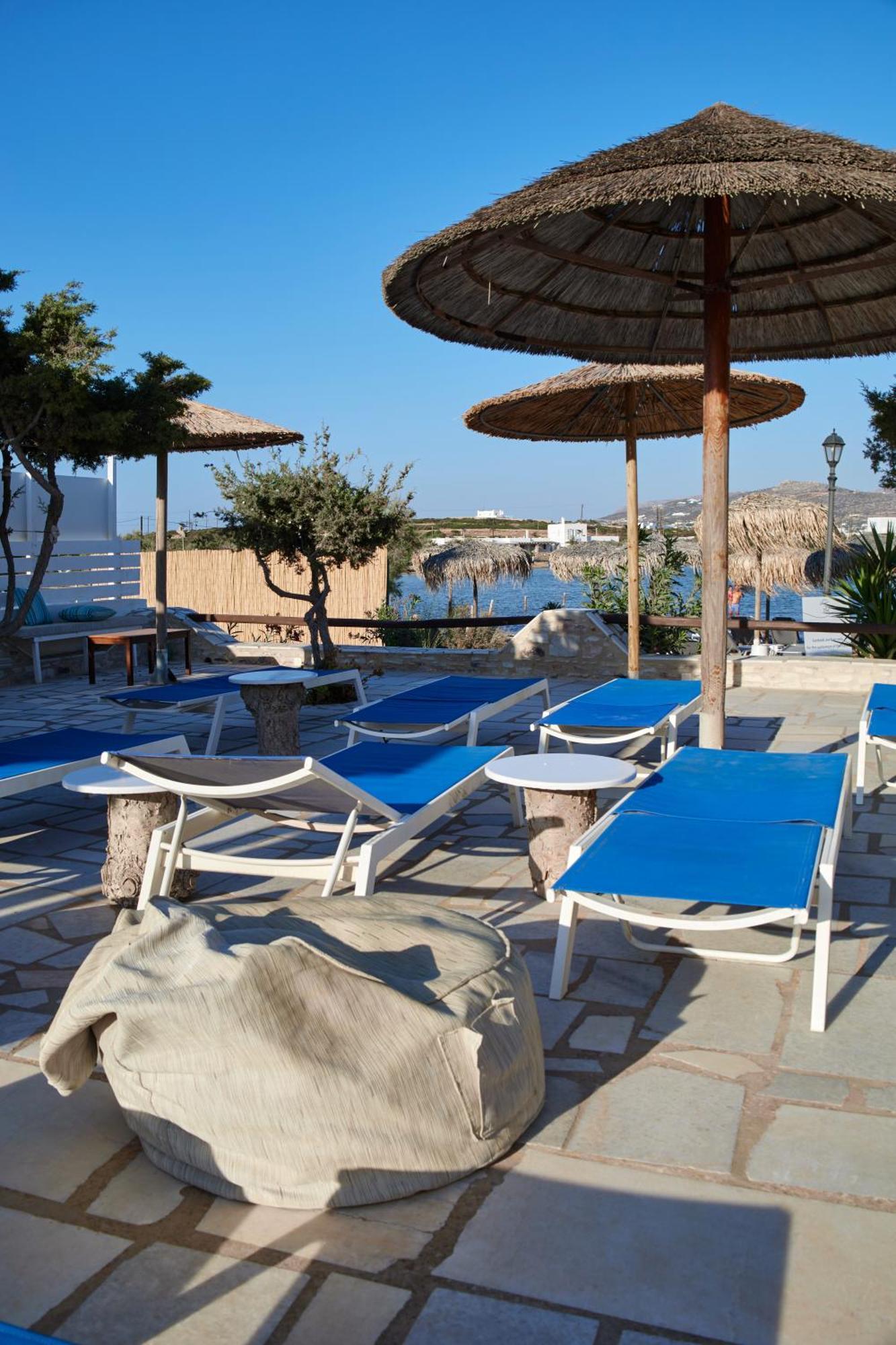 Theologos Beach Antiparos Bagian luar foto