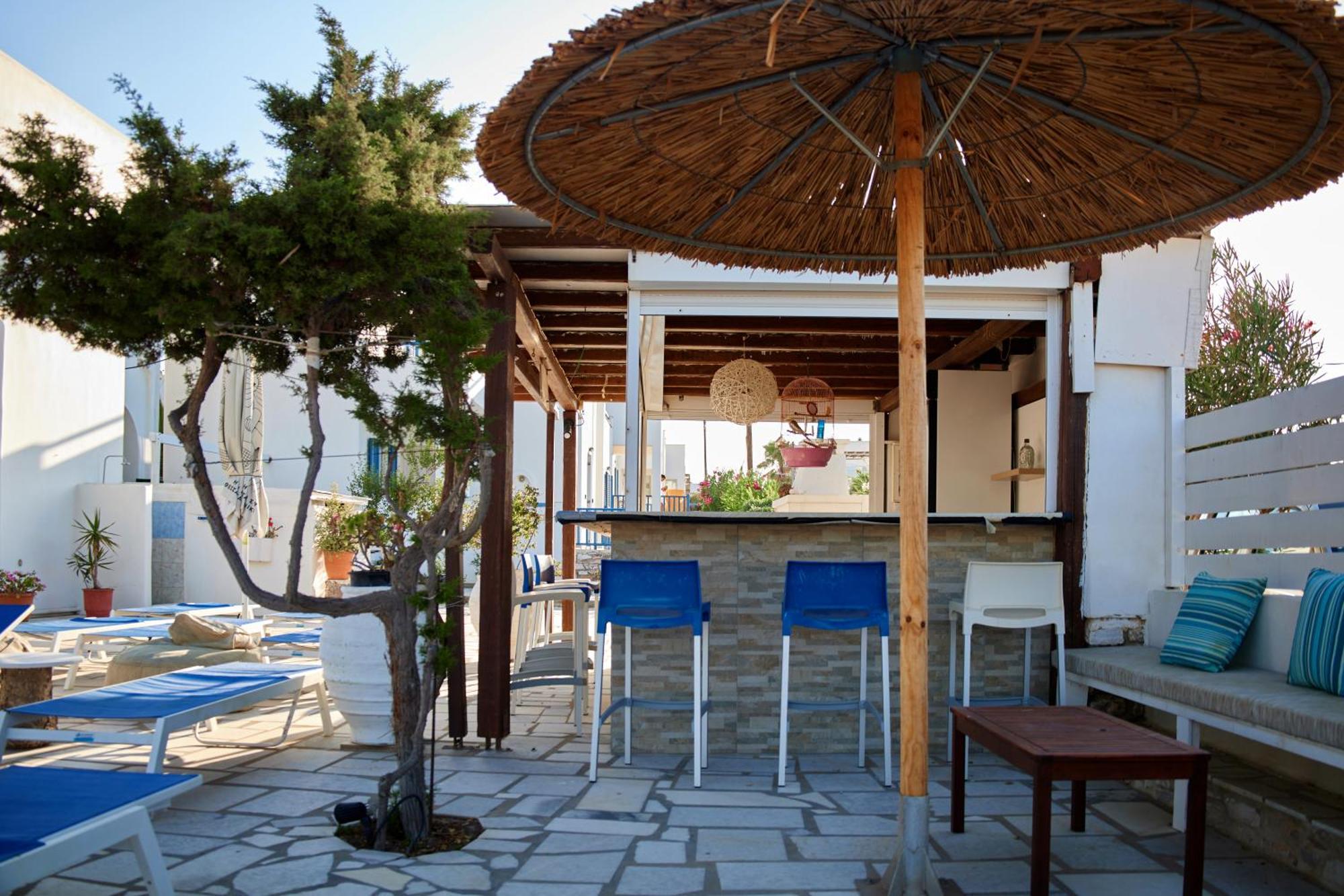 Theologos Beach Antiparos Bagian luar foto
