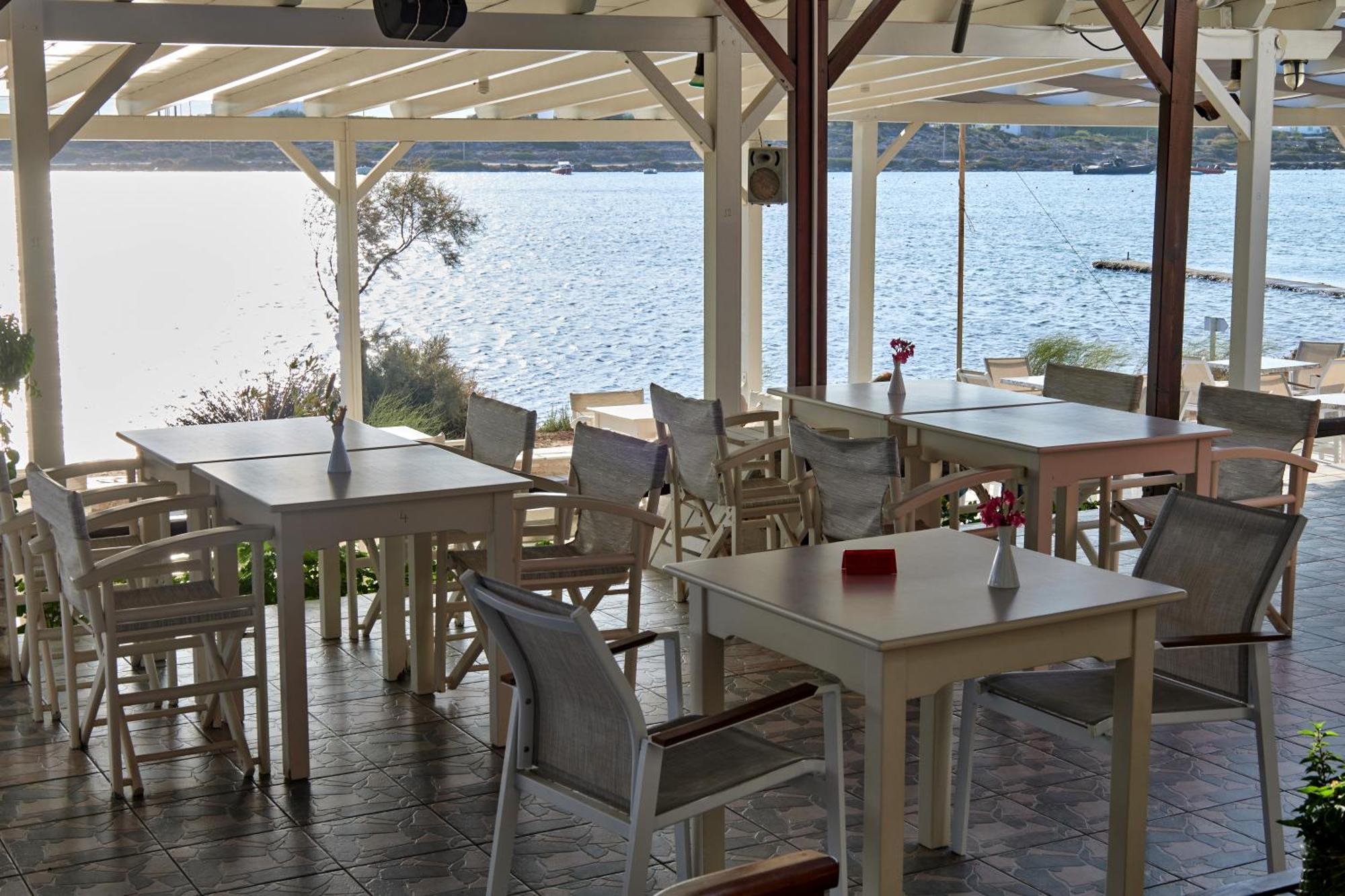 Theologos Beach Antiparos Bagian luar foto