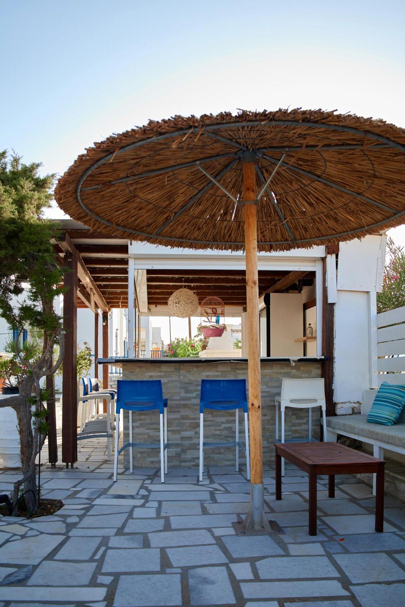 Theologos Beach Antiparos Bagian luar foto
