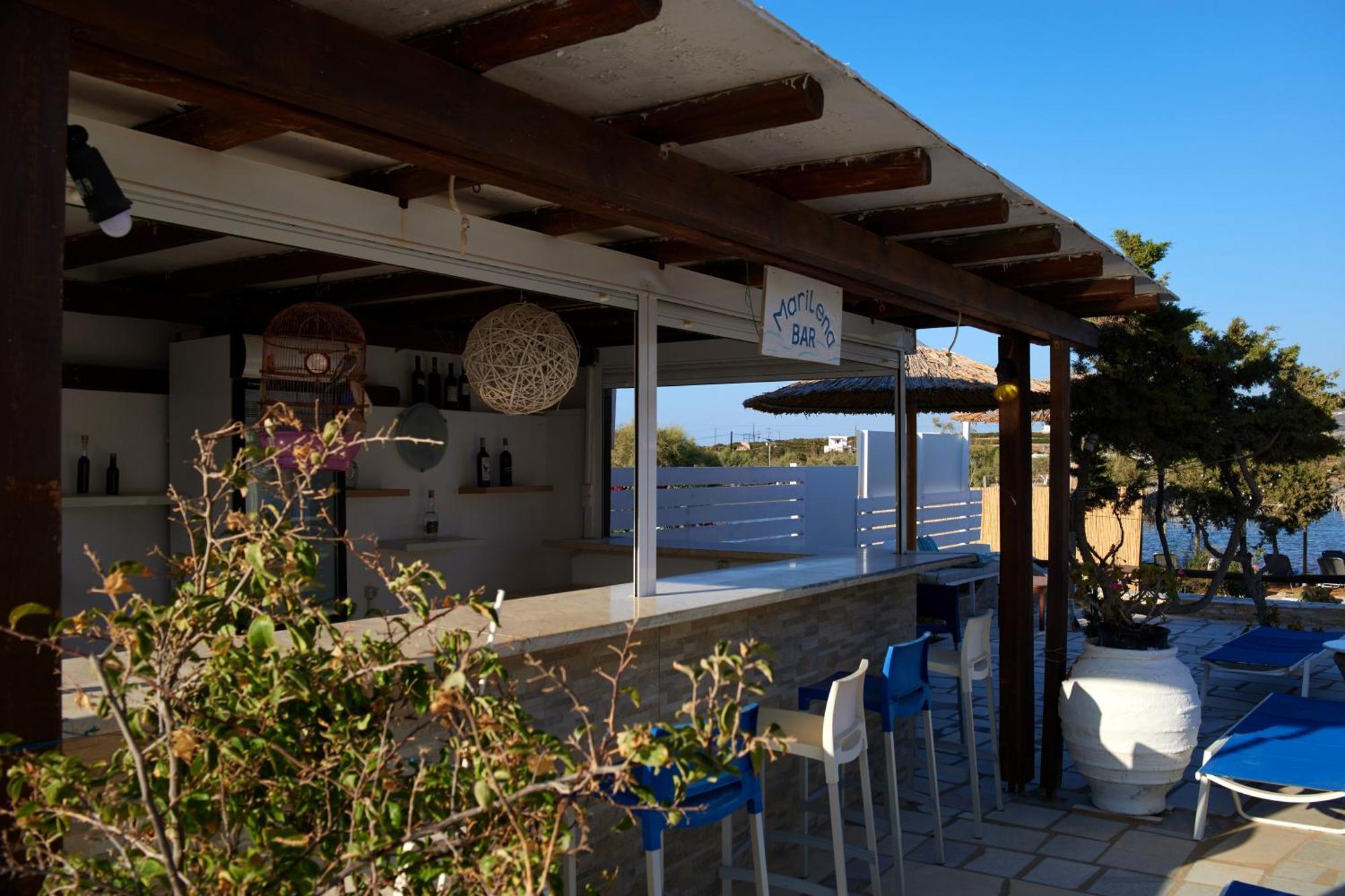 Theologos Beach Antiparos Bagian luar foto