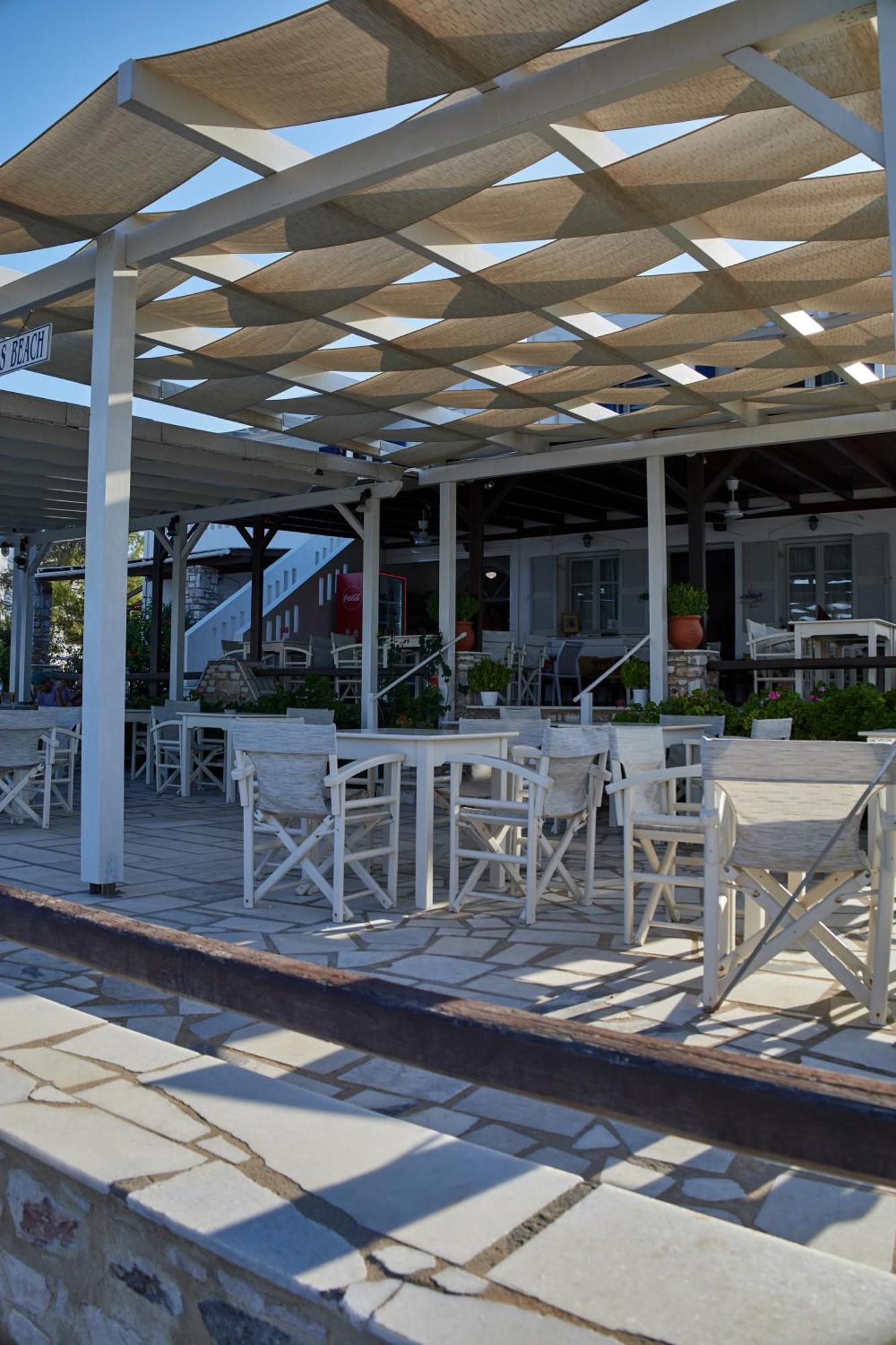 Theologos Beach Antiparos Bagian luar foto