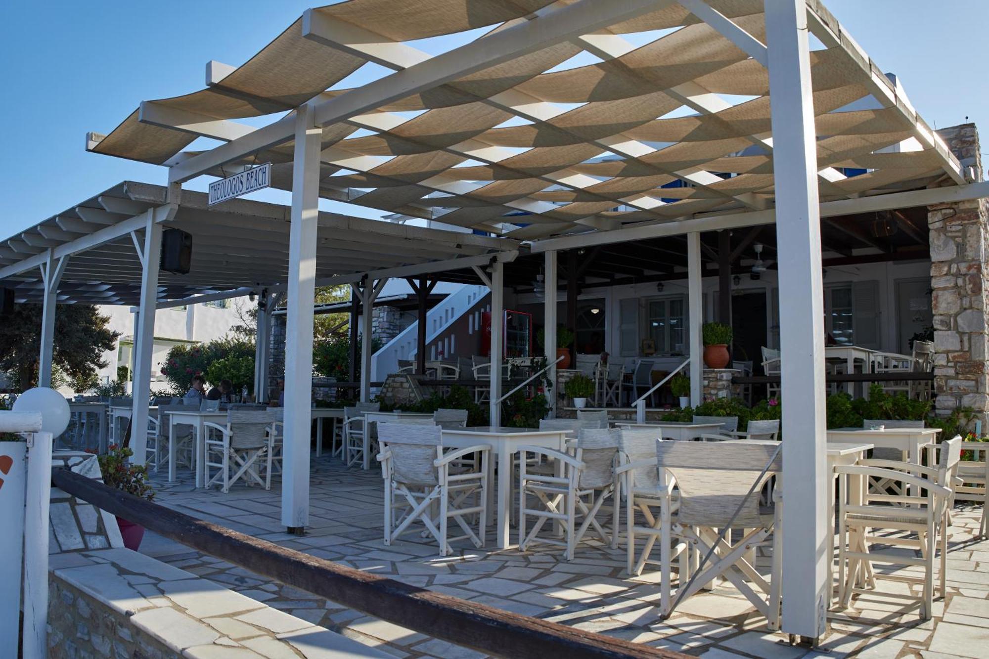 Theologos Beach Antiparos Bagian luar foto