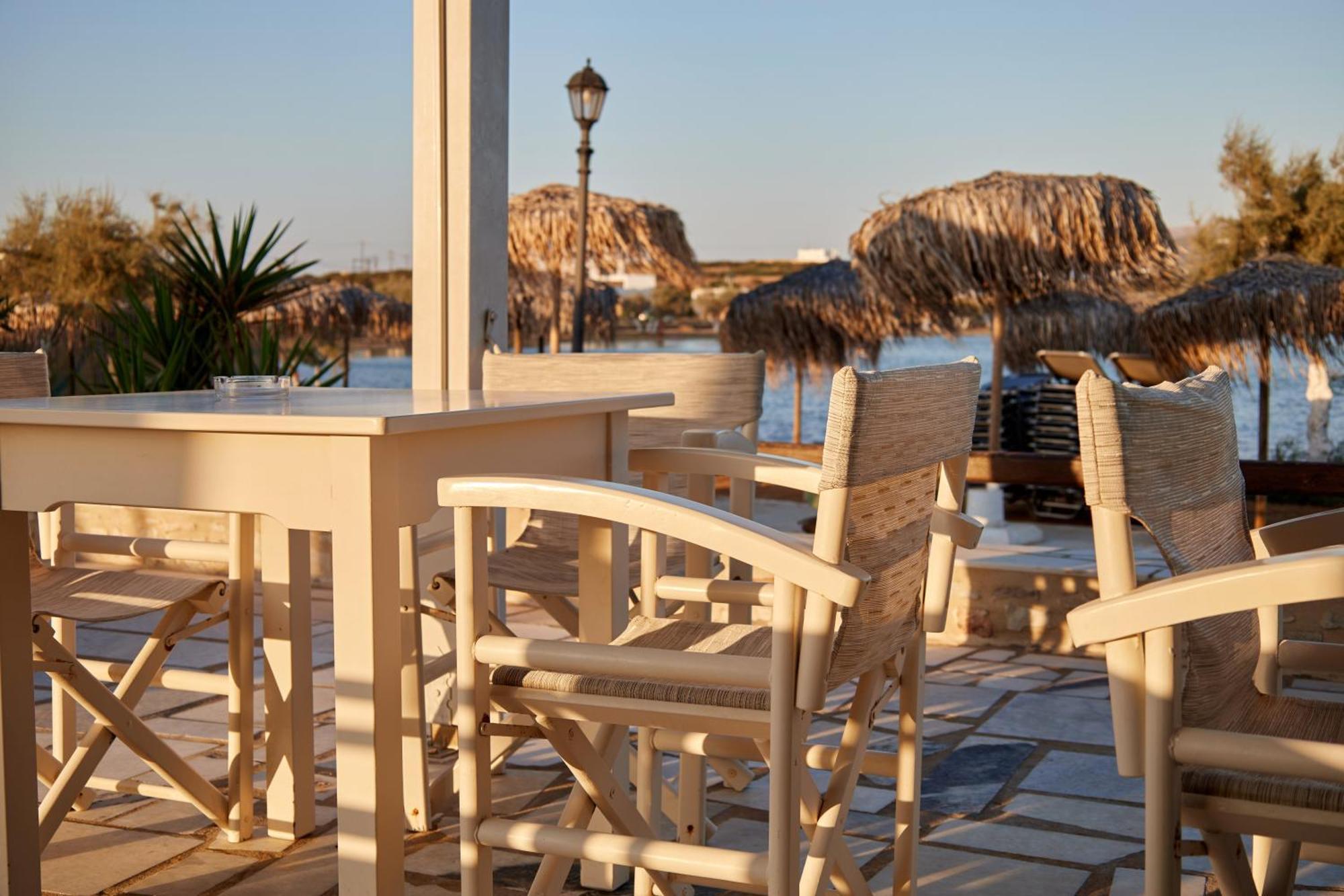 Theologos Beach Antiparos Bagian luar foto