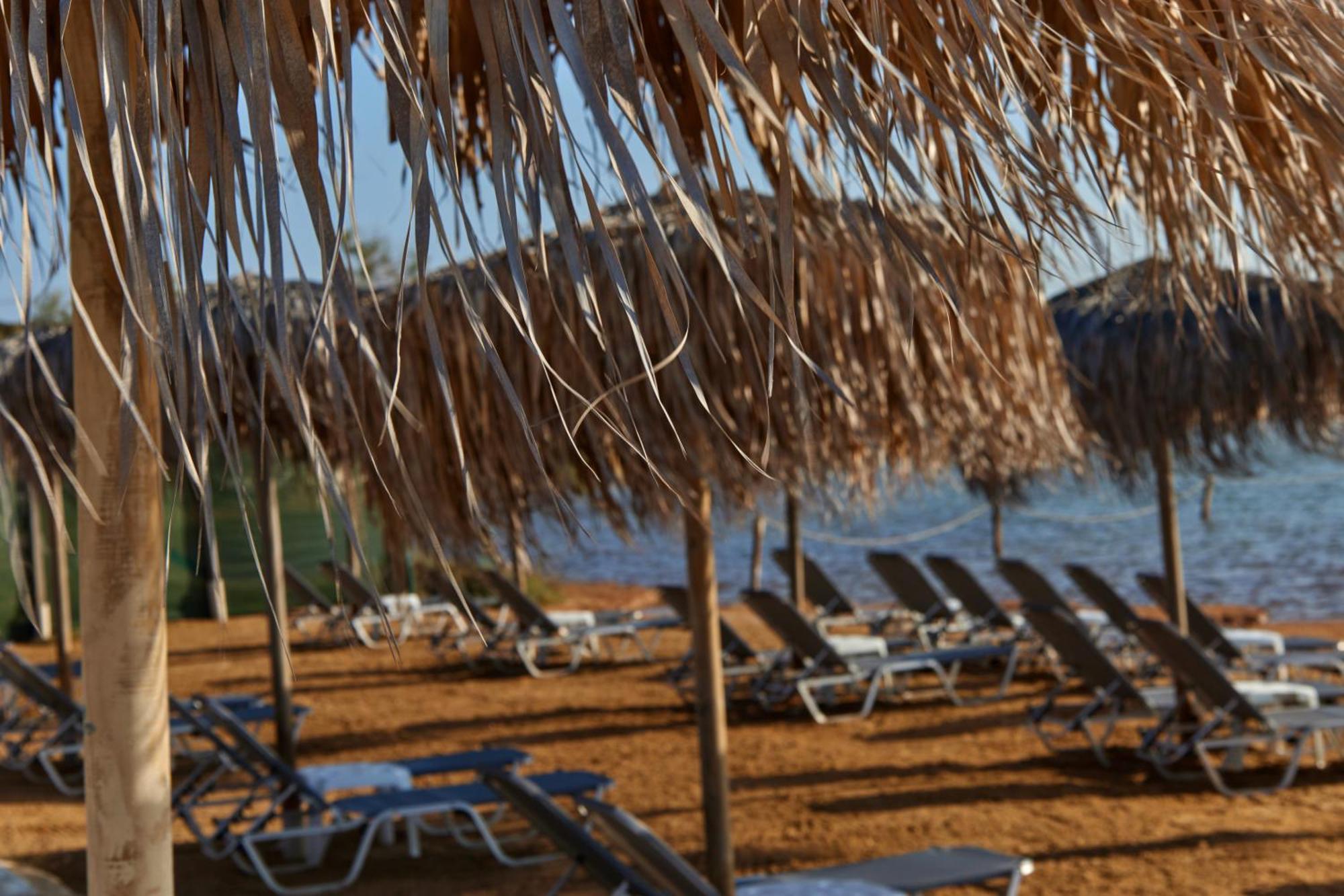 Theologos Beach Antiparos Bagian luar foto