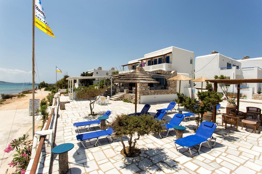 Theologos Beach Antiparos Bagian luar foto